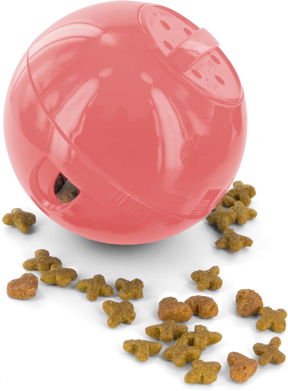 PetSafe SlimCat Interactive Feeder – Combines Play with Mealtime – Adjustable Portions – BPA-Free Plastic – Slow Feeder for Digestion – Lightweight, Dishwasher-Safe Toy – Blue